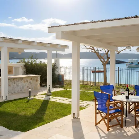 Bluevera Seafront Villa-aidipsos Bay Gialtra